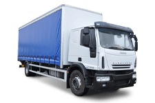 Minibus Hire Solihull - 18 Tonne Curtain Side Truck - Truck hire Solihull