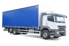 Minibus Hire Solihull - 26 Tonne Curtain Side Truck - Truck hire Solihull